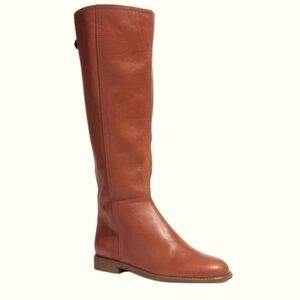 Madewell Brown Leather Knee-High Boots